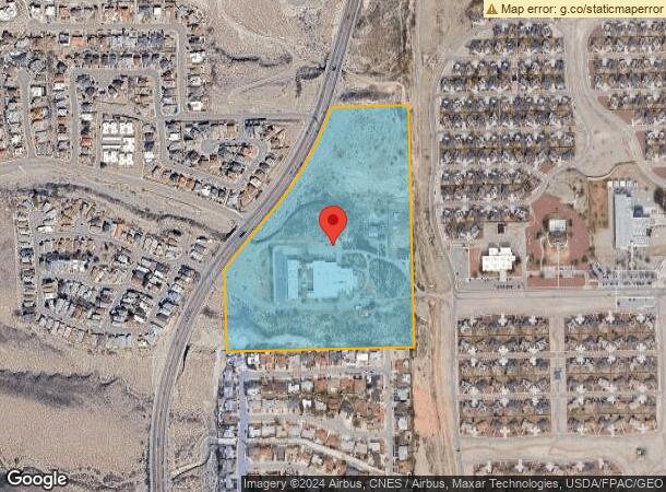  7000 Alabama St, El Paso, TX Parcel Map