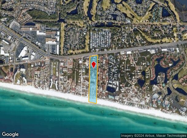  10005 Us Highway 98 W, Miramar Beach, FL Parcel Map