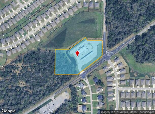10654 Airport Blvd N, Mobile, AL Parcel Map