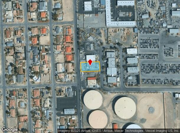 3425 Bunkerhill Dr, North Las Vegas, NV Parcel Map