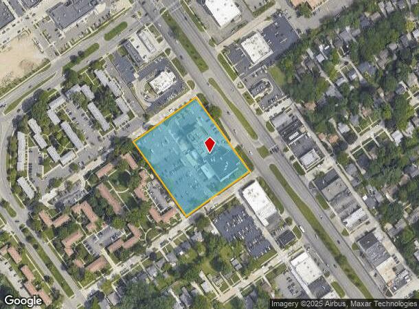  30701 Woodward Ave, Royal Oak, MI Parcel Map