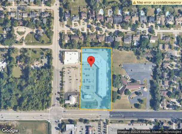  2871 Pfingsten Rd, Glenview, IL Parcel Map