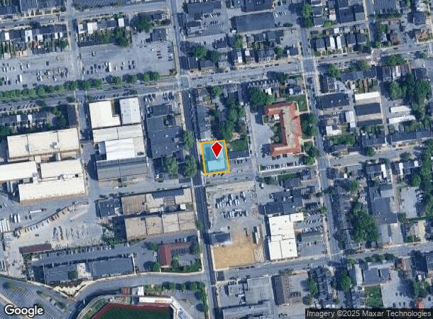  841 N Prince St, Lancaster, PA Parcel Map