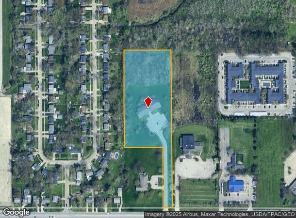  5320 Hill Ave, Toledo, OH Parcel Map