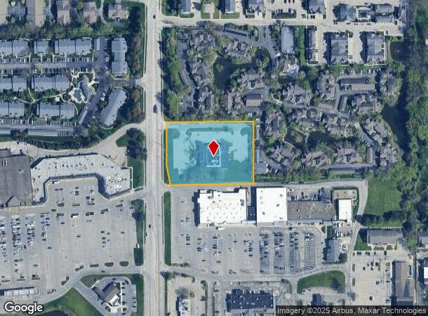 8651 Township Line Rd, Indianapolis, IN Parcel Map