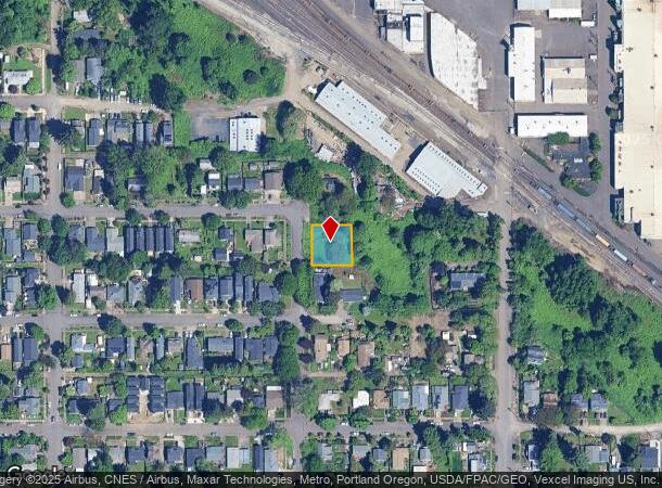  10014 N Sec Armour & N Oregonian Ave, Portland, OR Parcel Map