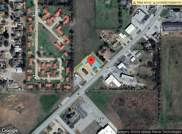  164235 S Broadway St, Marlow, OK Parcel Map