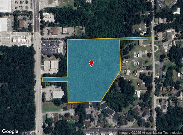 N Spring Gdn, Deland, FL Parcel Map