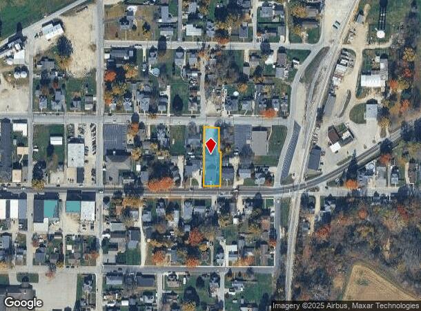 140 E Washington St, Morgantown, IN Parcel Map