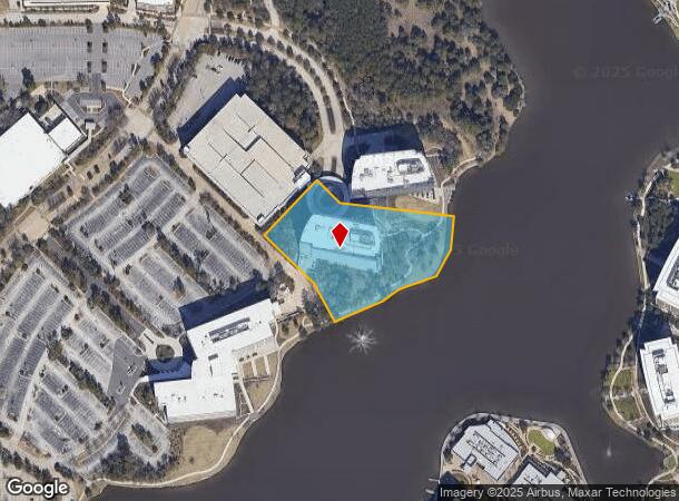  2445 Technology Forest Blvd, Spring, TX Parcel Map