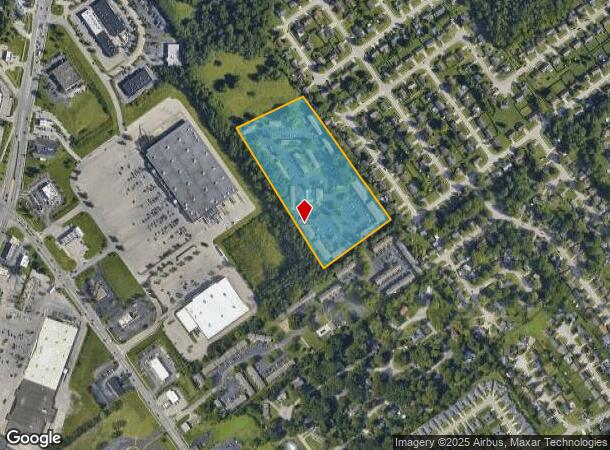 3300 Allison Ln, Jeffersonville, IN Parcel Map