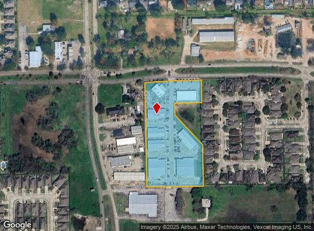 4734 Vista Rd, Pasadena, TX Parcel Map