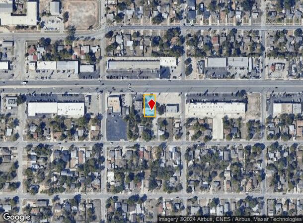  1218 Sw Military Dr, San Antonio, TX Parcel Map