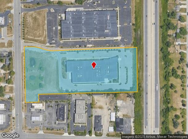  2100 N Opdyke Rd, Auburn Hills, MI Parcel Map