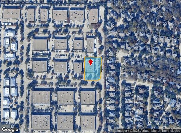 3501 Token Dr, Richardson, TX Parcel Map