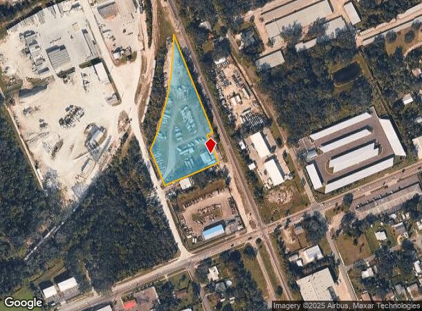 200 Railroad Ave, Edgewater, FL Parcel Map