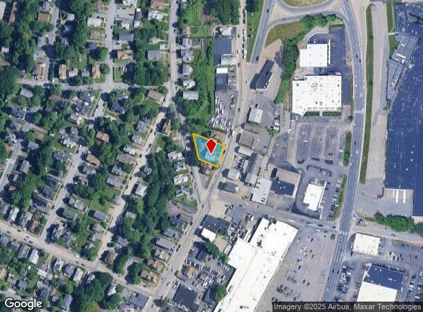  113 W Boylston St, Worcester, MA Parcel Map