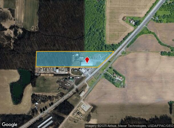  44800 Us Highway 20, Oberlin, OH Parcel Map