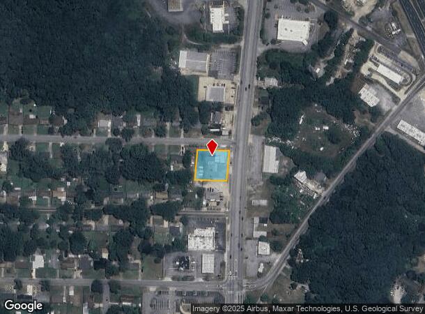  1657 S Lumpkin Rd, Columbus, GA Parcel Map