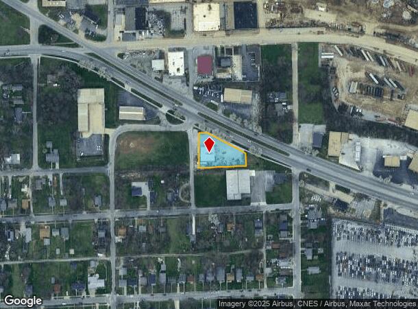  3102 E Washington Blvd, Fort Wayne, IN Parcel Map