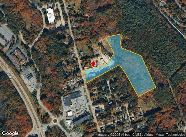  360 Central St, Foxboro, MA Parcel Map