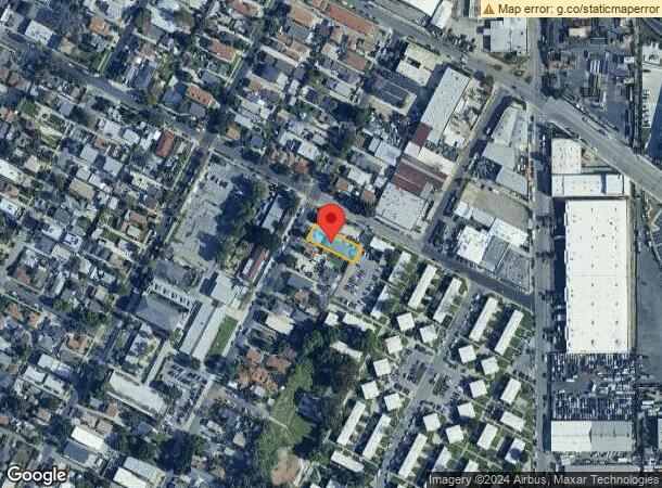  1582 Murchison St, Los Angeles, CA Parcel Map