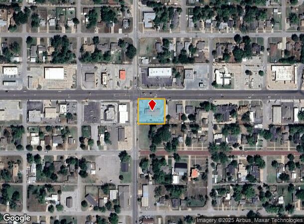  1032 W 3Rd St, Elk City, OK Parcel Map