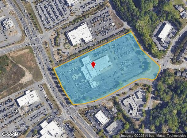  3699 Buford Dr, Buford, GA Parcel Map