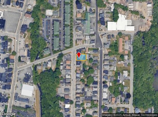 357 Burnside Ave, Woonsocket, RI Parcel Map