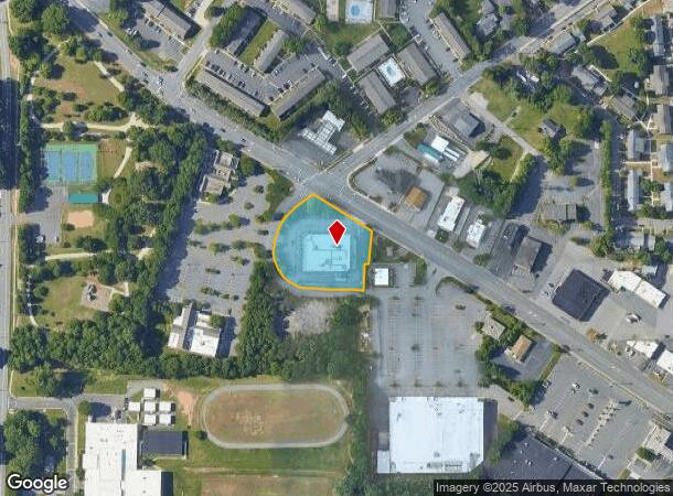 3488 Robinhood Rd, Winston Salem, NC Parcel Map