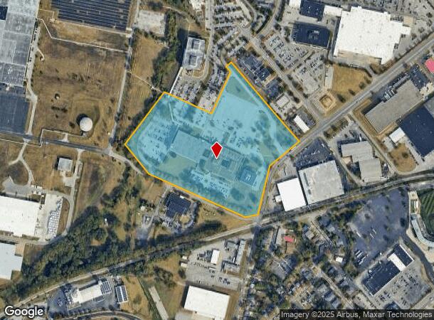 1101 Russell Cave Rd, Lexington, KY Parcel Map