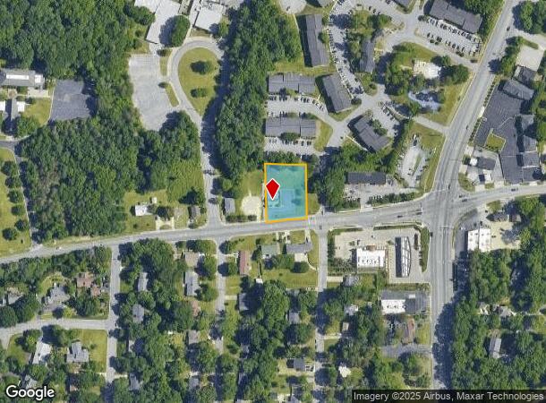  812 W Lexington Ave, High Point, NC Parcel Map