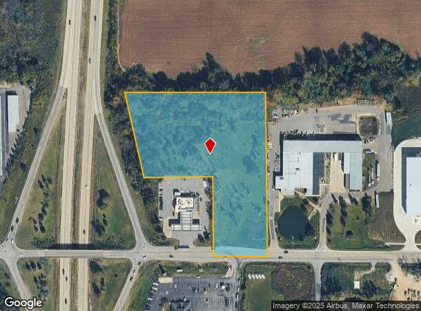 Thompson Rd, Fenton, MI Parcel Map