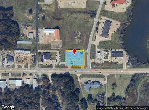 1710 W Main St, Gun Barrel City, TX Parcel Map