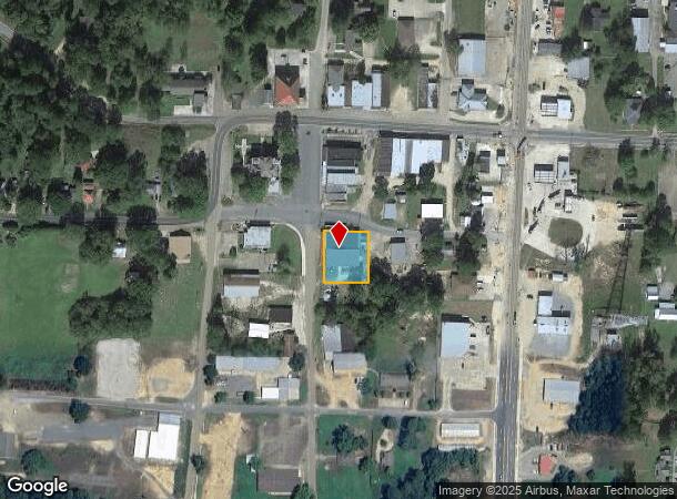 207 S 2Nd St, Hampton, AR Parcel Map