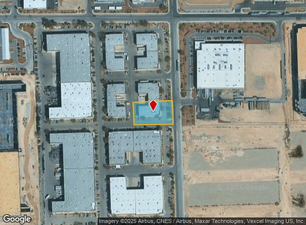 2905 Coleman St, North Las Vegas, NV Parcel Map