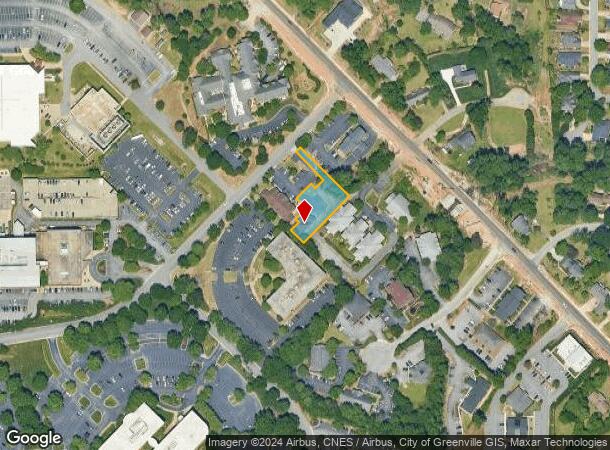  274 Commonwealth Dr, Greenville, SC Parcel Map