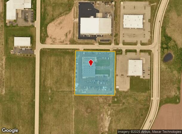 3921 E Endeavour Dr, Appleton, WI Parcel Map