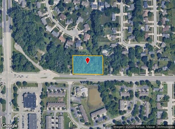  1727 60Th St Se, Grand Rapids, MI Parcel Map