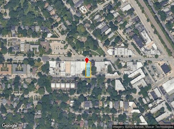  2020 Central St, Evanston, IL Parcel Map