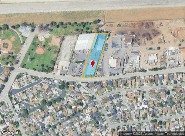 9415 Kruse Rd, Pico Rivera, CA Parcel Map