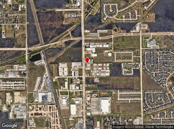  1613 N Main St, Pearland, TX Parcel Map