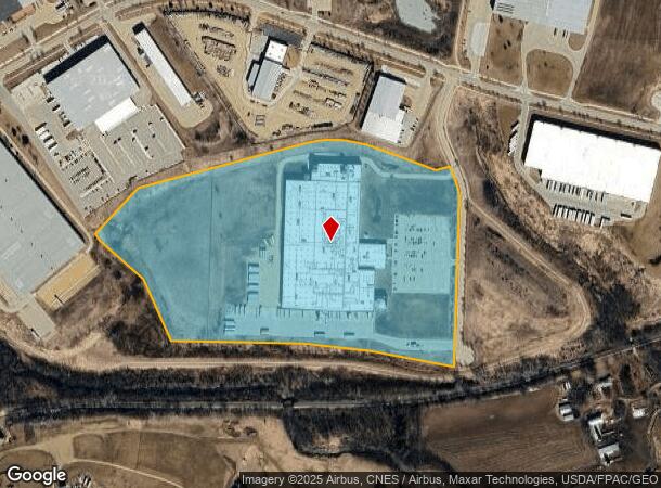 1205 Chavenelle Ct, Dubuque, IA Parcel Map
