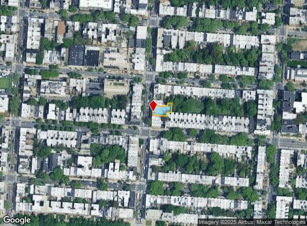  743 Nostrand Ave, Brooklyn, NY Parcel Map