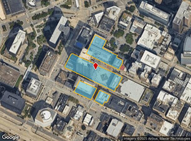  1 Ppg Pl, Pittsburgh, PA Parcel Map