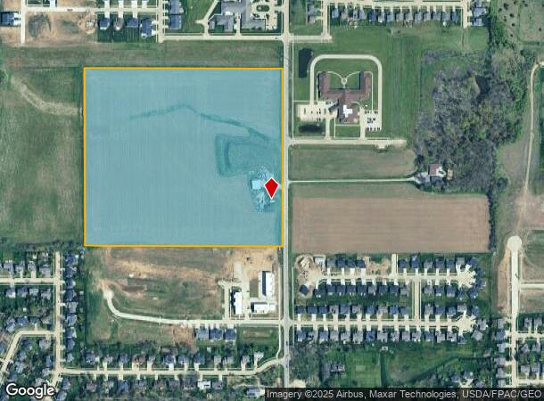  8201 Council St Ne, Cedar Rapids, IA Parcel Map