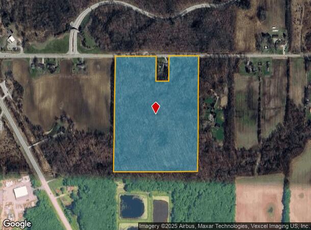 11060 Wilson Rd, New Buffalo, MI Parcel Map