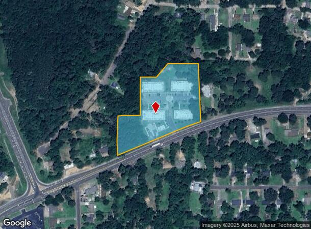  2107 W Pinecrest Dr, Marshall, TX Parcel Map