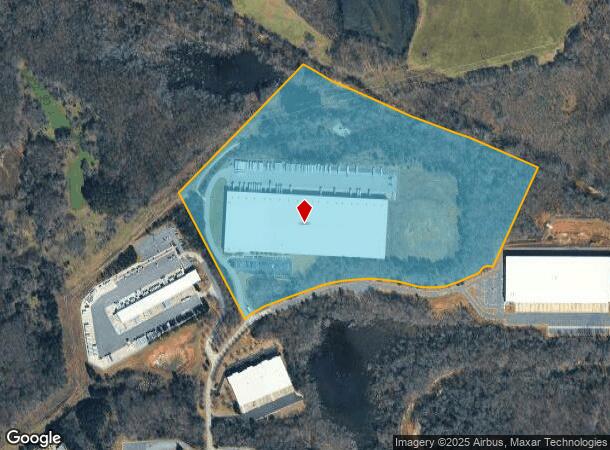 435 Henry D Robinson Blvd, Pendergrass, GA Parcel Map