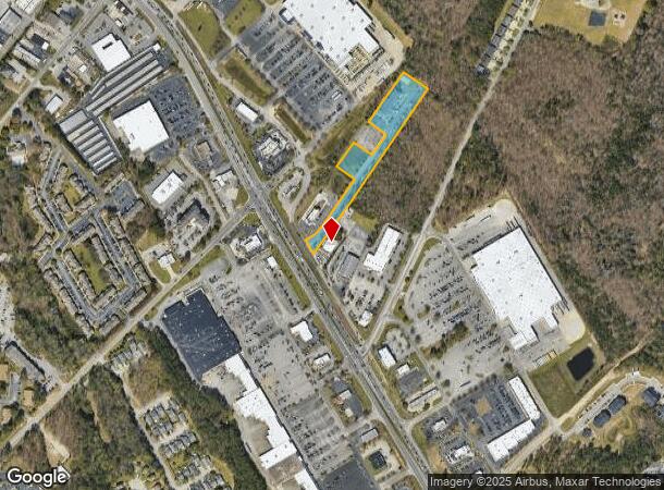 7504 Garners Ferry Rd, Columbia, SC Parcel Map